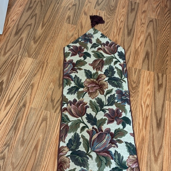 Vintage 64” Tapestry Table Runner - Picture 3 of 5